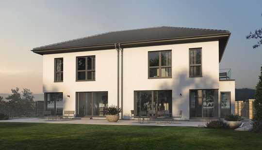 Bild von BAUPROJEKT IN FRIEDRICHSDORF - DILLINGEN  DHH - URBANE VILLA MIT CHARAKTER