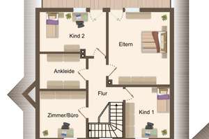 Großzügig leben & wohnen -  Besonderes Holzhaus mit großem Garten & Garage in Großalfalterbach – Die vollständige Adresse der Immobilie erhältst du vom Anbieter., 92364 Deining – Vorschaubild 26