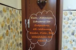 Essen-Altenessen: 4Raum Wohnung im Erdgeschoss