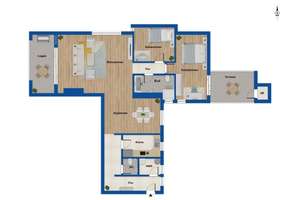 Großzügige und helle 4-Zimmer-Wohnung in der Rosenpark-Residenz in Vaihingen – 70563 Vaihingen-Mitte, Stuttgart – Vorschaubild 14