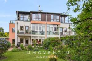Großzügige 4-Zimmer-Dachgeschosswohnung in Gehlsdorf - mit 50m² Terrasse und eigenem Garten