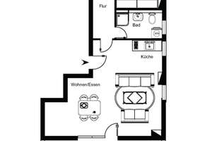 Lübeck: Schönes Penthouse mit sonniger Dachterrasse! – St. Jürgen Ring 54-58, 23564 Sankt Jürgen, Lübeck – Vorschaubild 8