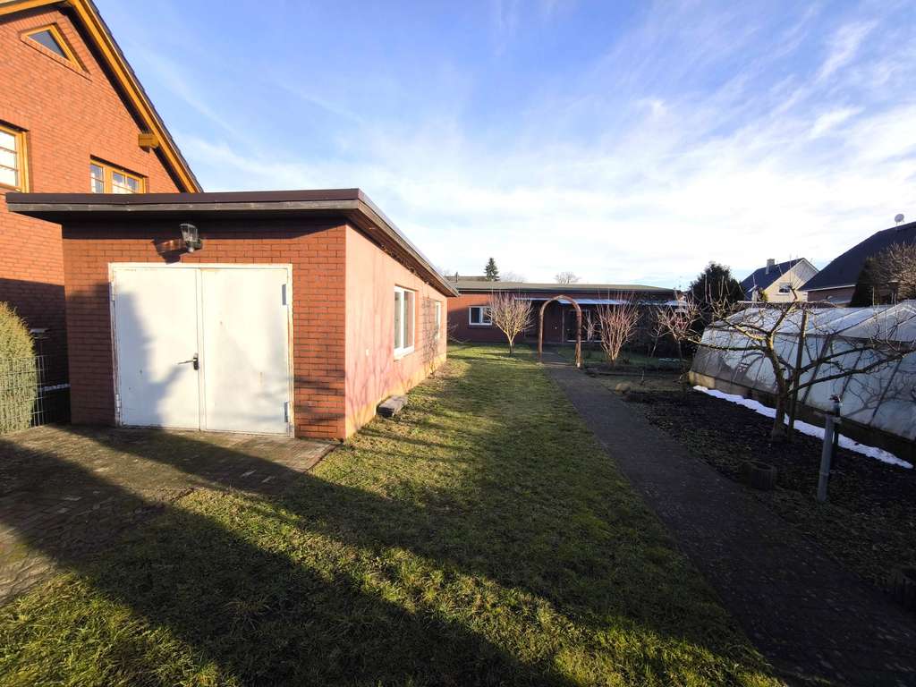 Immobilie in Wittenberge - Einfamilienhaus/Bungalow in zentraler Lage von Wittenberge - Barrierefrei und renoviert ! - Bild 2