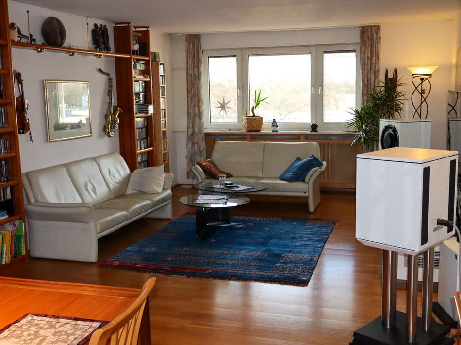 Wohnzimmer Blickrichtung Balko