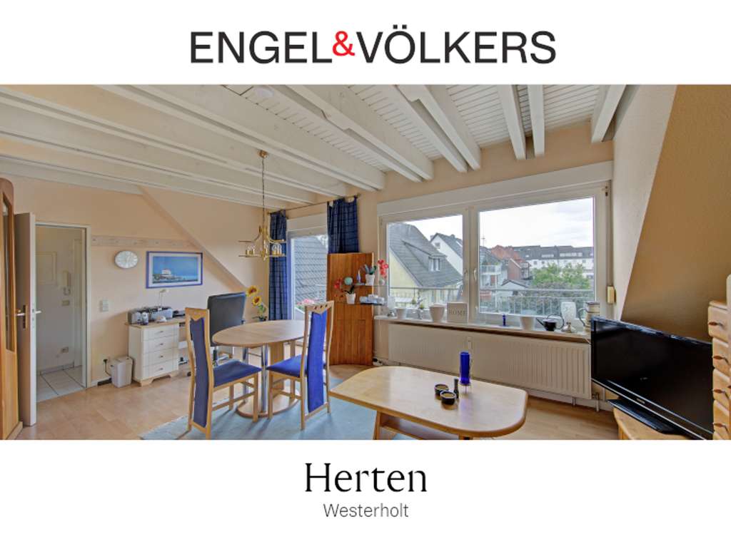 Modernisierte Dachgeschosswohnung im Herzen von Westerholt