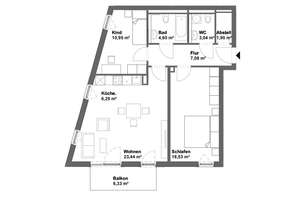 3-Zimmer-Wohnung in Hannover: Viel Platz für neue Ideen – Im Klingenkampe 50, 30659 Lahe, Hannover – Vorschaubild 17