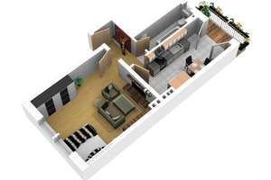 1-Raum-Wohnung in Stadtfeld – Röntgenstraße 15, 39108 Stadtfeld Ost, Magdeburg – Vorschaubild 2
