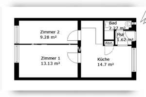 Tauschwohnung: Gemütliche 2-Zimmer-Wohnung in Hamburg-Nord – Die vollständige Adresse der Immobilie erhältst du vom Anbieter., 22049 Dulsberg, Hamburg – Vorschaubild 2