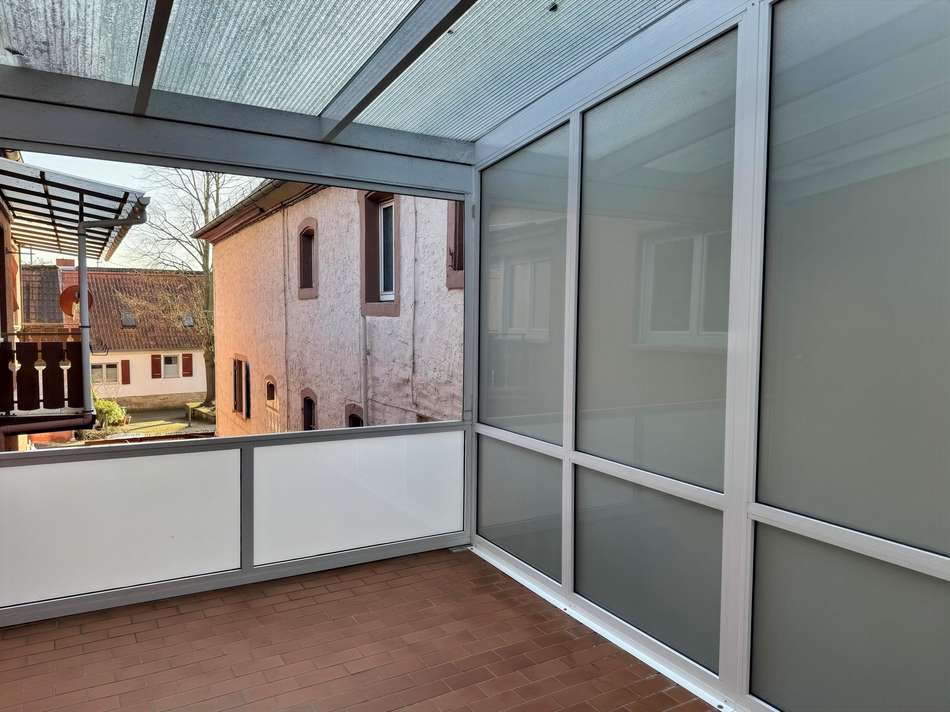 Überdachte Terrasse