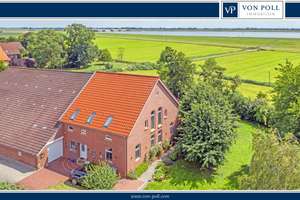 Tradition trifft Technik: 
Historischer Gulfhof in Bestlage an der Emsmündung – Die vollständige Adresse der Immobilie erhältst du vom Anbieter., 26725 Petkum, Emden – Vorschaubild 1