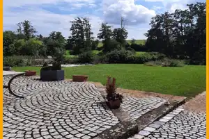 150 qm saniertes Herrschaftshaus auf 2.500 qm parkähnlichen Grund mit 5 ha Mühlenanwesen + Scheune – Erlangen-Höchstadt (Kreis) – Vorschaubild 3