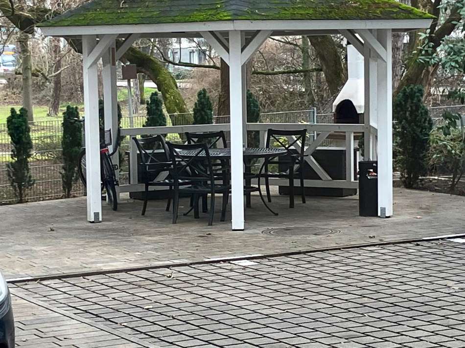 Pavillon Außenbereich