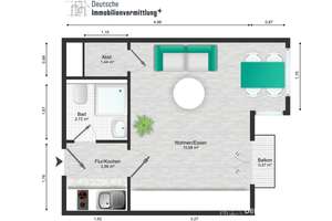 Kapitalanale in bester Lage, Heidelberg-Weststadt / 1-ZKB inkl. Doppelparker & Kellerabteil – Die vollständige Adresse der Immobilie erhältst du vom Anbieter., 69115 Weststadt, Heidelberg – Vorschaubild 16