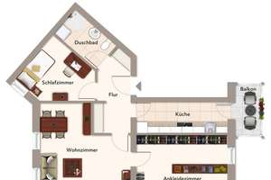 Historischer Charme trifft modernen Wohnkomfort – Attraktive 3-Zimmer-Wohnung mit Balkon an der Ha – Die vollständige Adresse der Immobilie erhältst du vom Anbieter., 14467 Nördliche Innenstadt, Potsdam – Vorschaubild 8