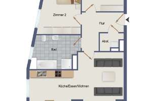 Moderne Erdgeschosswohnung mit Garten und Stellplatz im Zentrum von Eidelstedt – Die vollständige Adresse der Immobilie erhältst du vom Anbieter., 22523 Eidelstedt, Hamburg – Vorschaubild 20