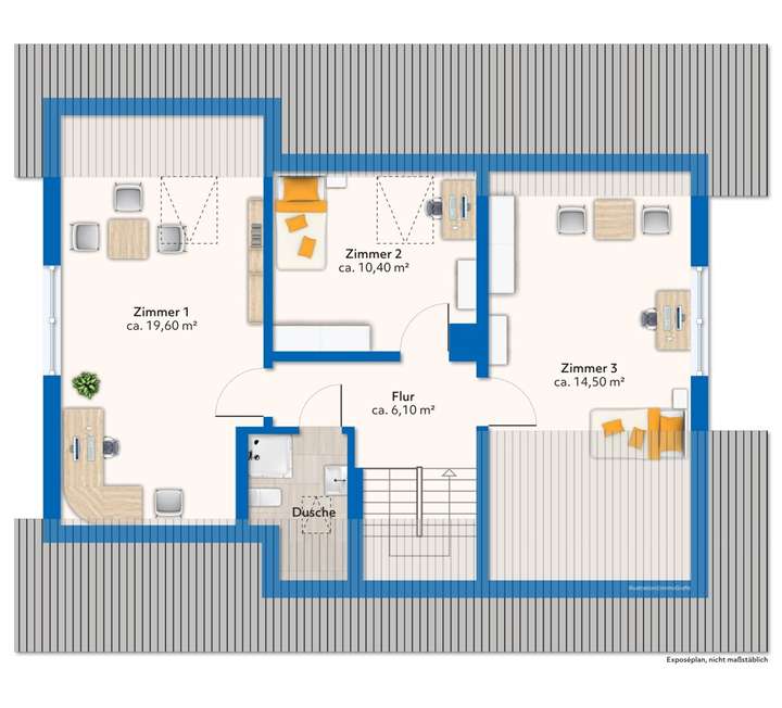 Grundriss Dachgeschoss