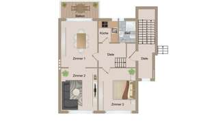 Villa in Toplage nahe der Elbe – flexibel nutzbar und familienfreundlich – Die vollständige Adresse der Immobilie erhältst du vom Anbieter., 22605 Othmarschen, Hamburg – Vorschaubild 12