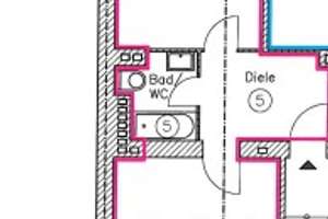 Klein aber mein! Schöne sanierte 1-Zimmer-Wohnung an Single zu vermieten – Volmerswerther Straße 1, 40221 Unterbilk, Düsseldorf – Vorschaubild 8