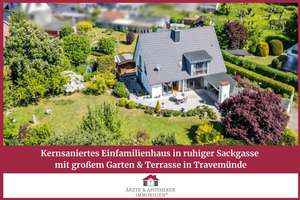 Kernsaniertes Einfamilienhaus in ruhiger Sackgasse mit großem Garten & Terrasse in Travemünde – Die vollständige Adresse der Immobilie erhältst du vom Anbieter., 23570 Travemünde, Lübeck – Vorschaubild 1