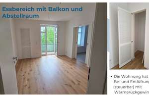 +++helle 4-Zi.-Wohnung (WE8) mit Balkon// WG geeignet//Parkettboden+++ – Körnerstraße 21, 9130 Sonnenberg, Chemnitz – Vorschaubild 2