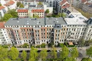 Exklusives, lichtdurchflutetes Penthouse im Altbau mit Loggia, Kaminoption und Stellplatz – August-Bebel-Straße 45, 4275 Südvorstadt, Leipzig – Vorschaubild 13