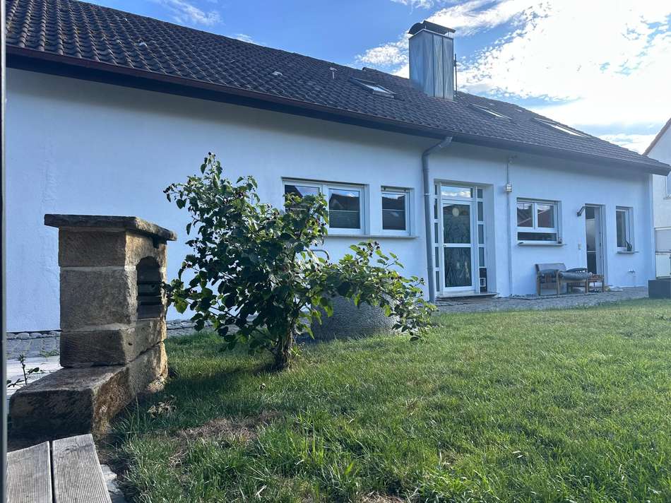 Hausansicht Gartenseite