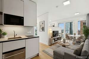 Wohnung im Medienhafen mit schöner Aussicht