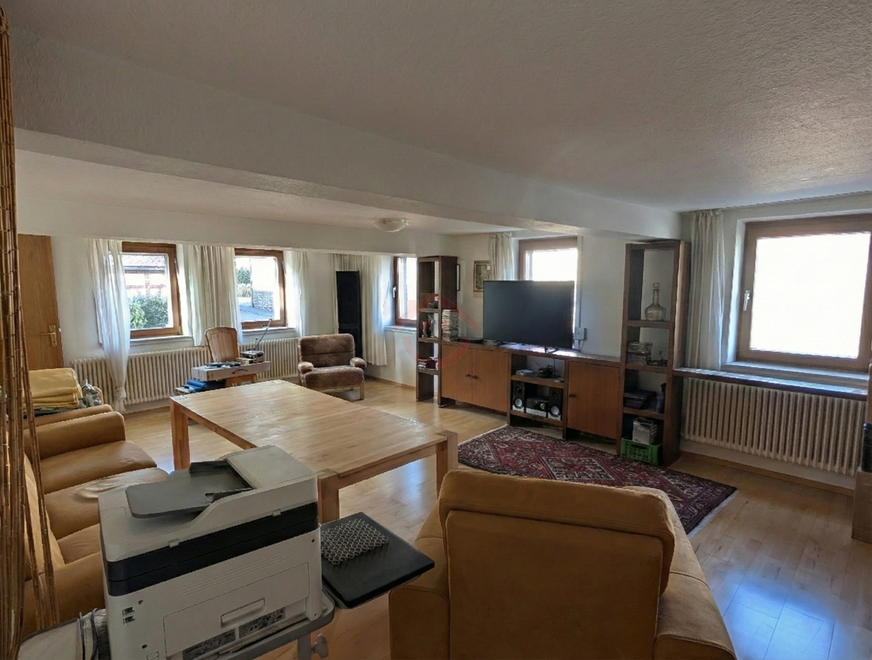 Immobilie in Grünberg - Historisches Fachwerk-Hofgut (1815) mit riesigen Scheunen, Werkstatt und Obstgarten in OT Grünberg! - Bild 0