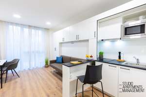 Möbliertes All-In Apartment | WLAN, Strom & Fitness inklusive | Erstbezug 2024 – Haenlinstraße 1, 85055 Nordost, Ingolstadt – Vorschaubild 6