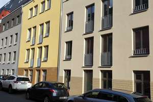 Designwohnung mit Fabrikanmutung, Sichtbeton und gelegentlich Dom- und Rheinblick