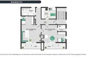 Provisionsfrei – Platz für Ihre große Familie - Hochwertiges Zweifamilienhaus 
mit großem Garten – Schweinfurt (Kreis) – Vorschaubild 26