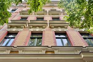 Hochwertig sanierter Gründerzeit Altbau – bezugsfreie 119 m², 2 Balkone & Energieklasse A – 4315 Volkmarsdorf, Leipzig – Vorschaubild 2