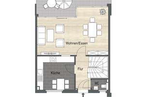 Dachterrassenoase in Feldrandlage von Büttelborn OT – Die vollständige Adresse der Immobilie erhältst du vom Anbieter., 64572 Büttelborn – Vorschaubild 3
