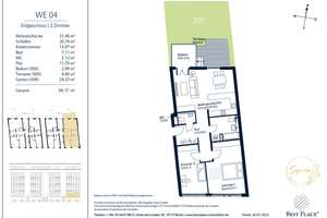 Kleines Gartenglück: Hübsche Familienwohnung mit hochwertiger Ausstattung I Erstbezug 2026 – Gesellschaftstraße 31/32, 13409 Reinickendorf (Ortsteil), Berlin – Vorschaubild 2