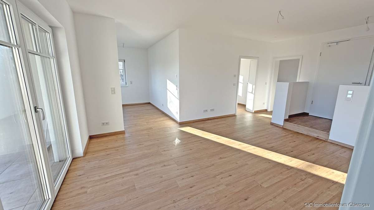 Immobilie in Fridolfing - Neubau! Großzügige 3 Zimmerwohnung in Fridolfing. Ländliches wohnen mit guter Infrastruktur. - Bild 1