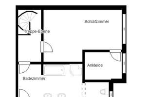 Großzügige 4-Zimmer Maisonette-Wohnung + 35 qm Dachterrasse + hohe Decken // WG möglich – Die vollständige Adresse der Immobilie erhältst du vom Anbieter., 40476 Derendorf, Düsseldorf – Vorschaubild 12