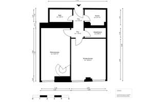 Charmante Altbauwohnung im Kulturdenkmal – Die vollständige Adresse der Immobilie erhältst du vom Anbieter., 64293 Mitte, Darmstadt – Vorschaubild 12