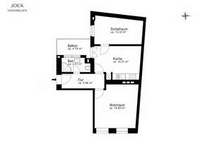 2-Zimmer-Altbau mit Balkon leerstehend – Die vollständige Adresse der Immobilie erhältst du vom Anbieter., 50674 Neustadt/Süd, Köln – Vorschaubild 7