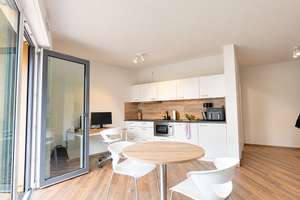Stilvoll möbliertes 1-Zimmer-Apartment mit Balkon in Aachen! – Lütticherstraße 159, 52064 Sankt Jakob, Aachen – Vorschaubild 2