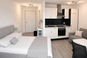 Modernes, helles Apartment - 500 Meter bis zur Uni Trier – Robert-Schuman-Allee 18, 54296 Kürenz, Trier – Vorschaubild 2