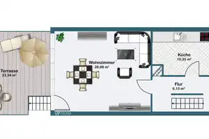 Familienfreundliches Reihenmittelhaus mit Garten und Terrasse in der List – Hannover – Vorschaubild 14