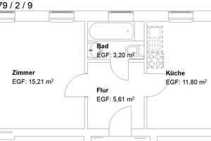1 ZKB in Kassel Nord! – Mombachstraße 54 A, 34127 Nord (Holland), Kassel – Vorschaubild 2