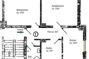HB-Walle: 3-Zi-Erdgeschoss-Wohnung zum Verkauf – Almatastraße 11, 28219 Walle (Ortsteil), Bremen – Vorschaubild 3