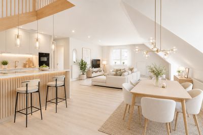 Wohnen mit Charakter  – Stilvolle Maisonette-WHG mit drei Balkonen, zwei Bädern und Tiefgaragenst