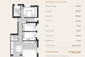 Erstbezug 2027: 4-Zimmer-Neubauwohnung mit 2 Terrassen · KfW 40 · Solingen-Mitte – Schlachthofstraße 20, 42651 Solingen-Mitte, Solingen – Vorschaubild 9