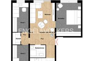 Wunderschöne 4 - Raumwohnung in Top Lage mit Einbauküche und Balkon – Fröbelstraße 134, 39110 Stadtfeld West, Magdeburg – Vorschaubild 14