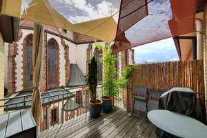 Außergewöhnliche 3-Zimmer-Altbau-Wohnung mit großem Süd-Balkon, hochwertige Einbauküche, Klimaanlage – Schanzenstr. 11, 68159 Innenstadt/Jungbusch, Mannheim – Vorschaubild 2