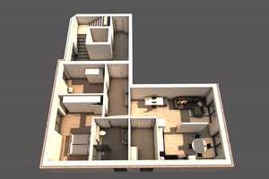 Staffelgeschosswohnung, Nr. 8, Haus 1 – Osnabrück – Vorschaubild 4
