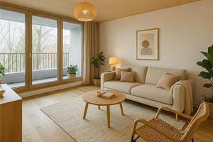 Maisonettenwohnung 3-Zimmer mit EBK und Glasfront – Straßburger Straße 40, 13581 Spandau (Ortsteil), Berlin – Vorschaubild 1