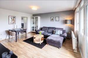 Möbliert: Schwabing-Freimann: Moderne 2,5-Zimmer Wohnung